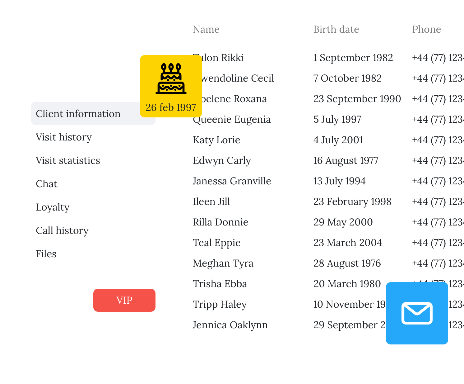 Customer Database Management